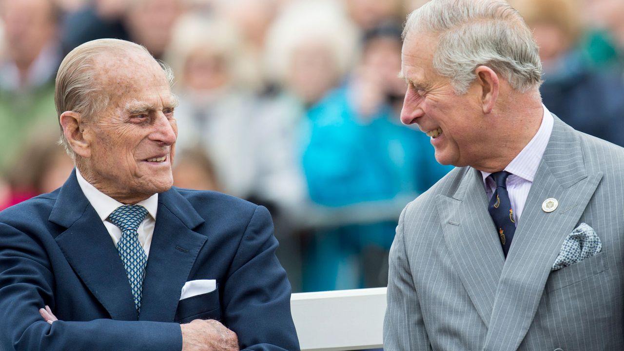 Prince Charles and Prince Philip