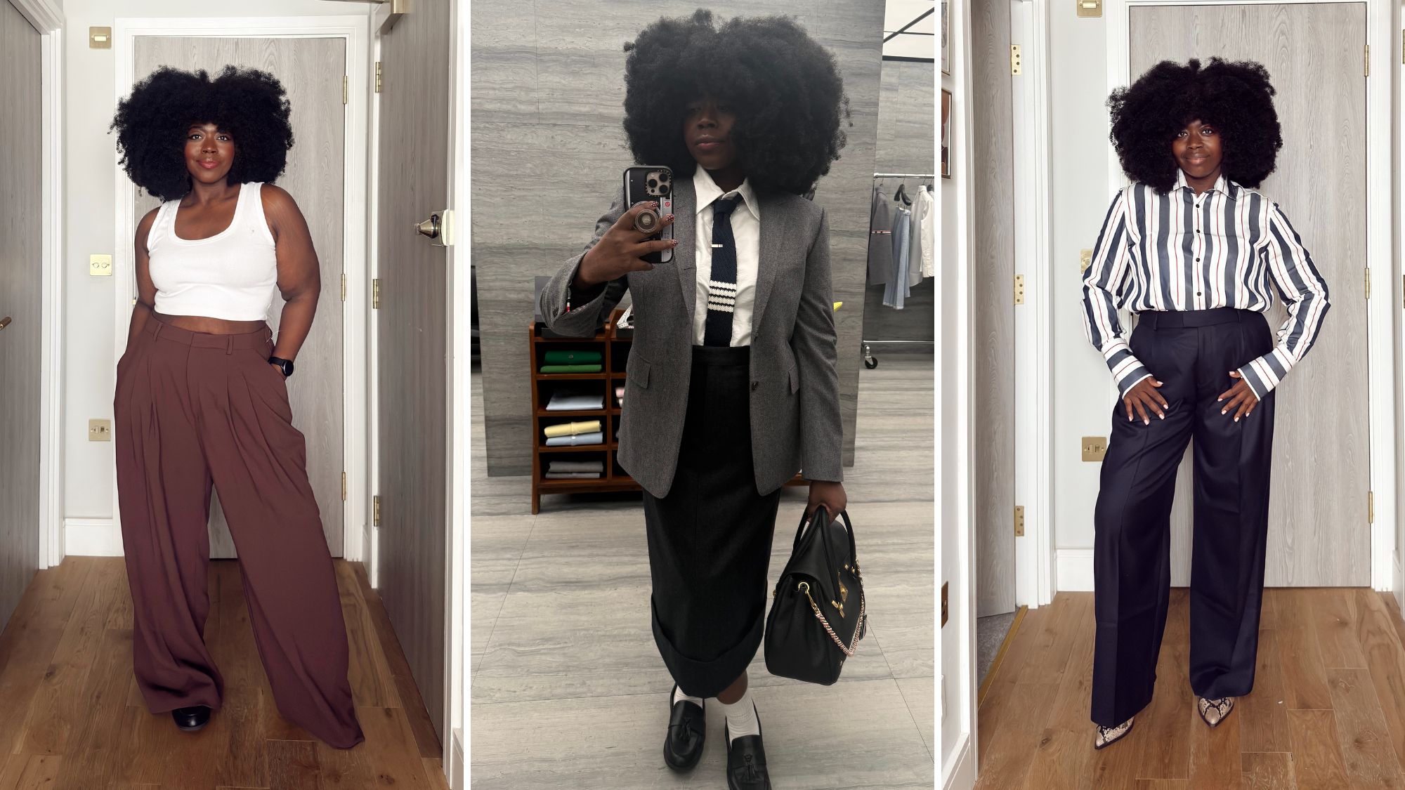 Stephanie Yeboah tries on the best plus-size tailoring