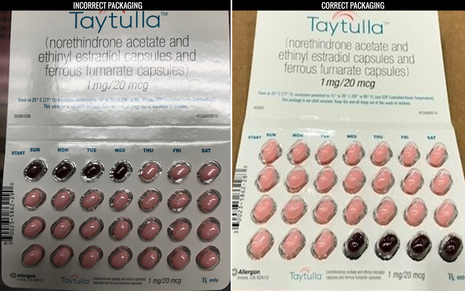 Nearly 170000 Birth Control Pills Recalled Over Error That