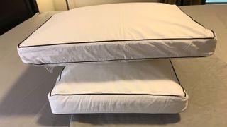Two Nolah Cooling Foam Pillows, one on top of the other