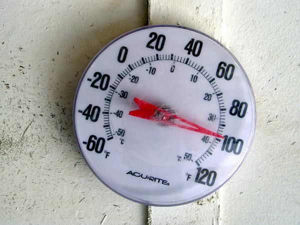 HOT! Every day. This was in the shade inside the Ford team trailer at Sonoma.