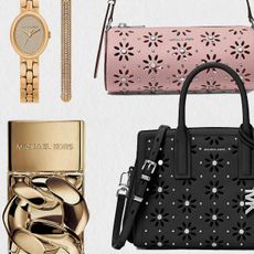 Collage of Michael Kors Mother's Day Gifts