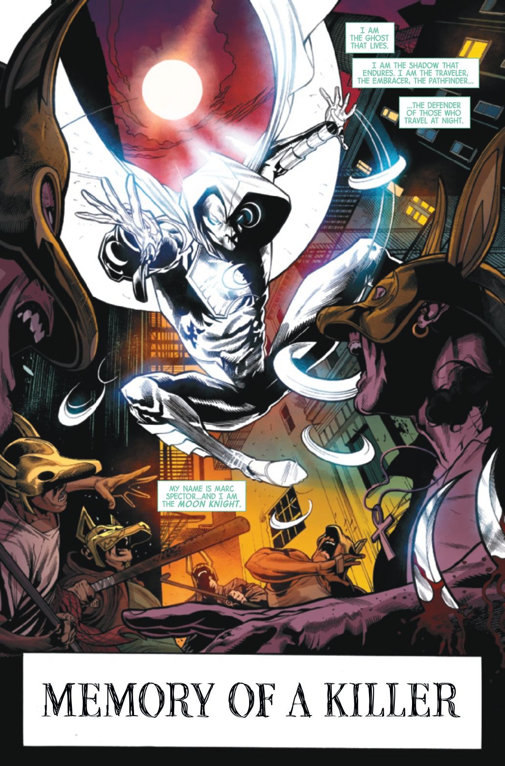 Pages from Moon Knight: City of the Dead #1