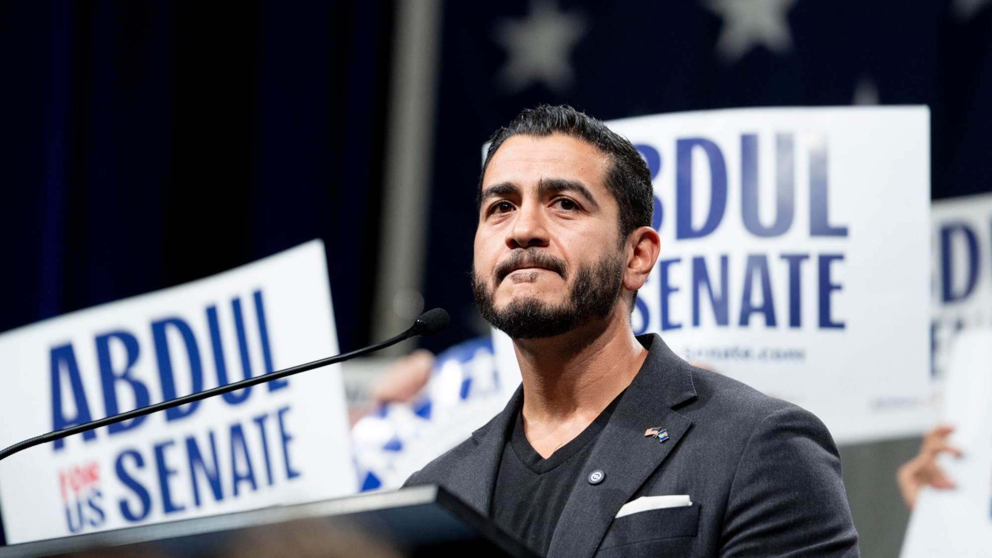 Michigan Democratic Senate candidate Abdul El-Sayed