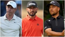 Rory McIlroy, Max Homa and Xander Schauffele