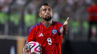 Arturo Vidal of Chile gestures during the FIFA World Cup 2026 South American Qualifier Chile vs Venezuela live stream: how to watch FIFA World Cup 2026 qualifier anywhere online