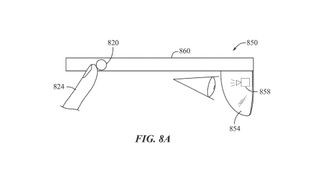 figure 8a in apple glasses patent