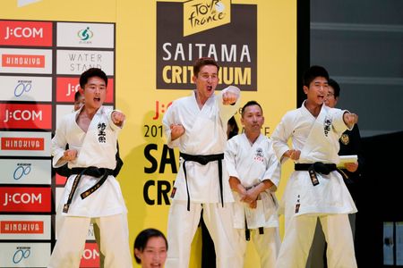Michal Kwiatkowski at the 2019 Saitama Tour de France criterium