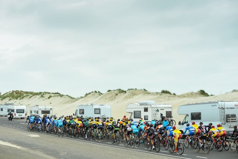 The fans came out for the first stage of the race