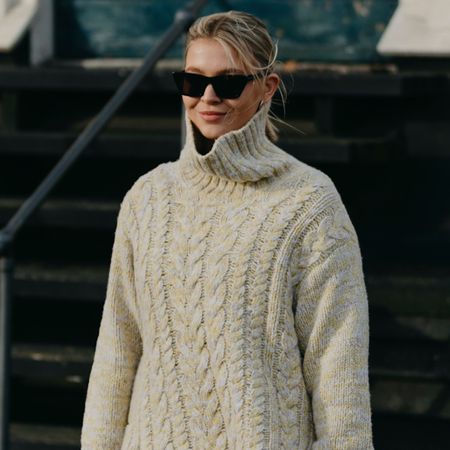 woman wearing sweater