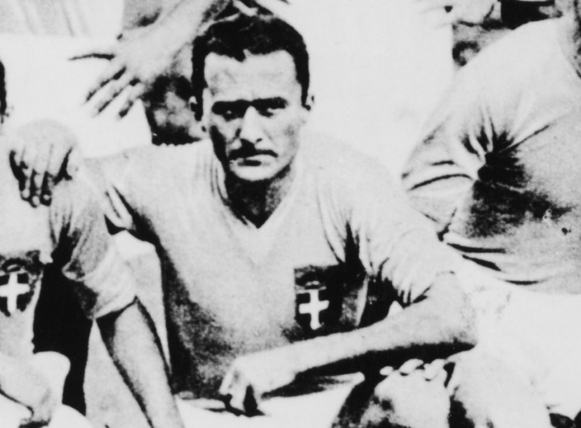 Eraldo Monzeglio of Italy at the 1934 World Cup