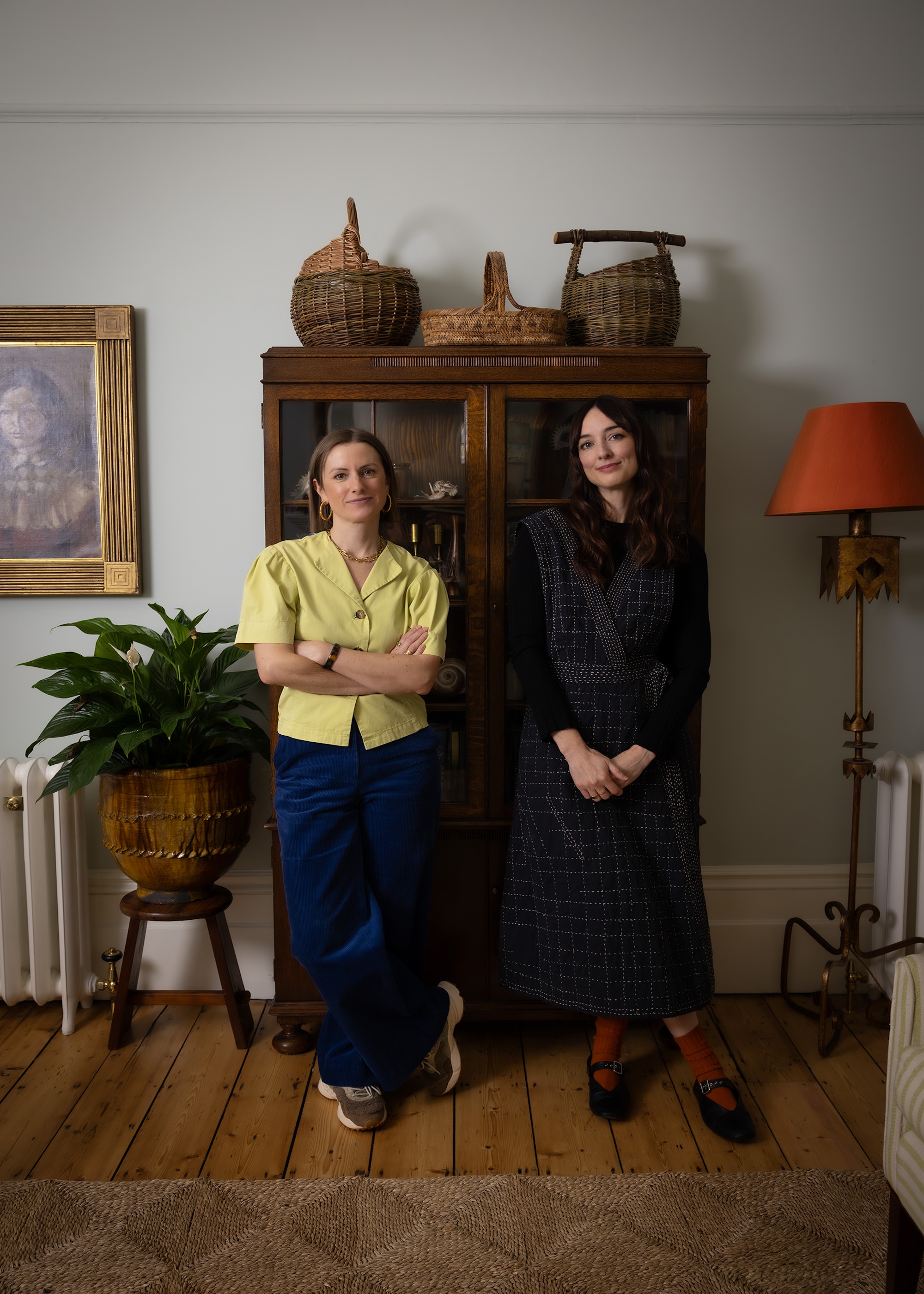 Ellen Cumber and Alice Bettington of Golden design studio
