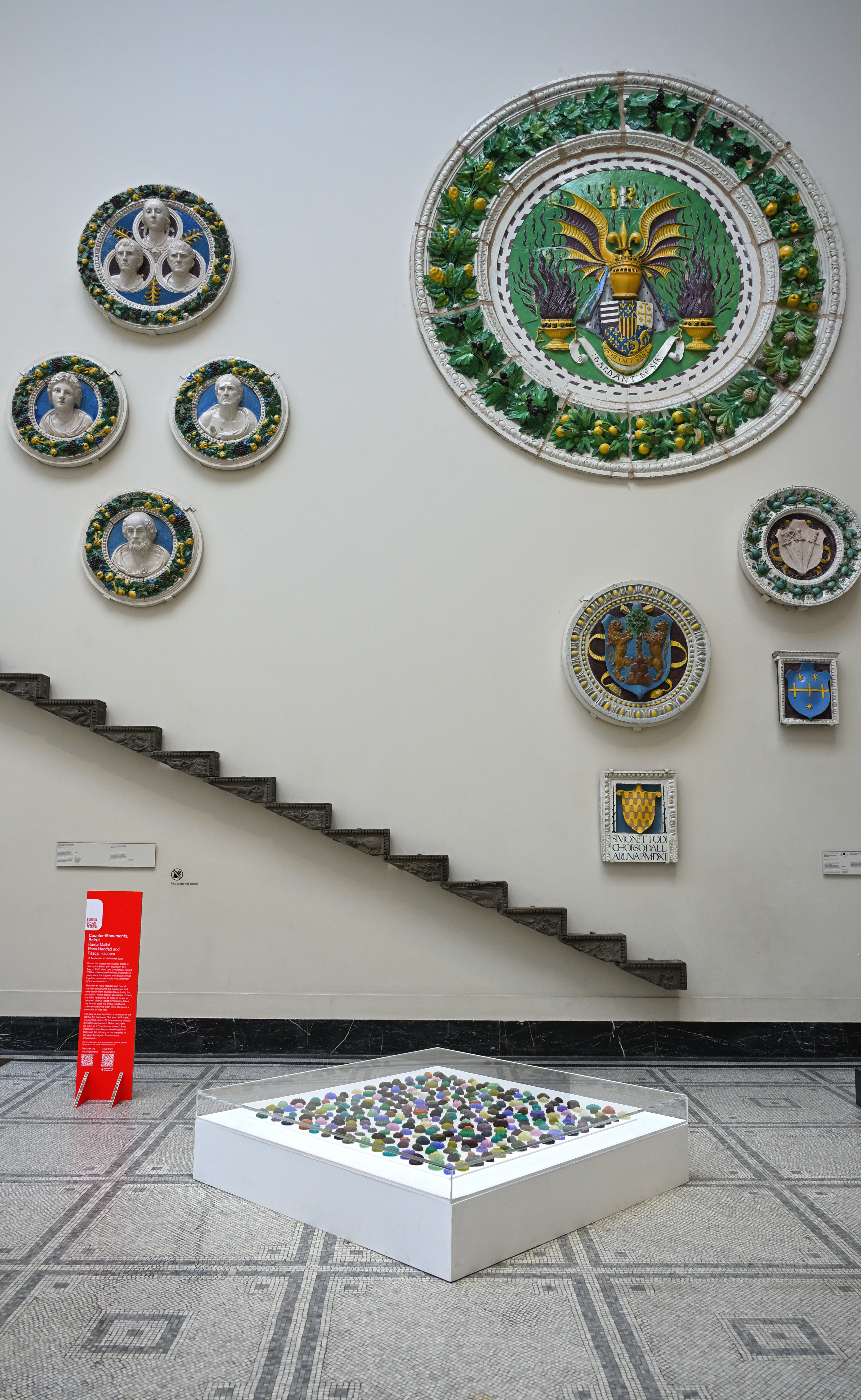 Installation by Ramzi Mallat at the V&amp;amp;A during London Design Festival