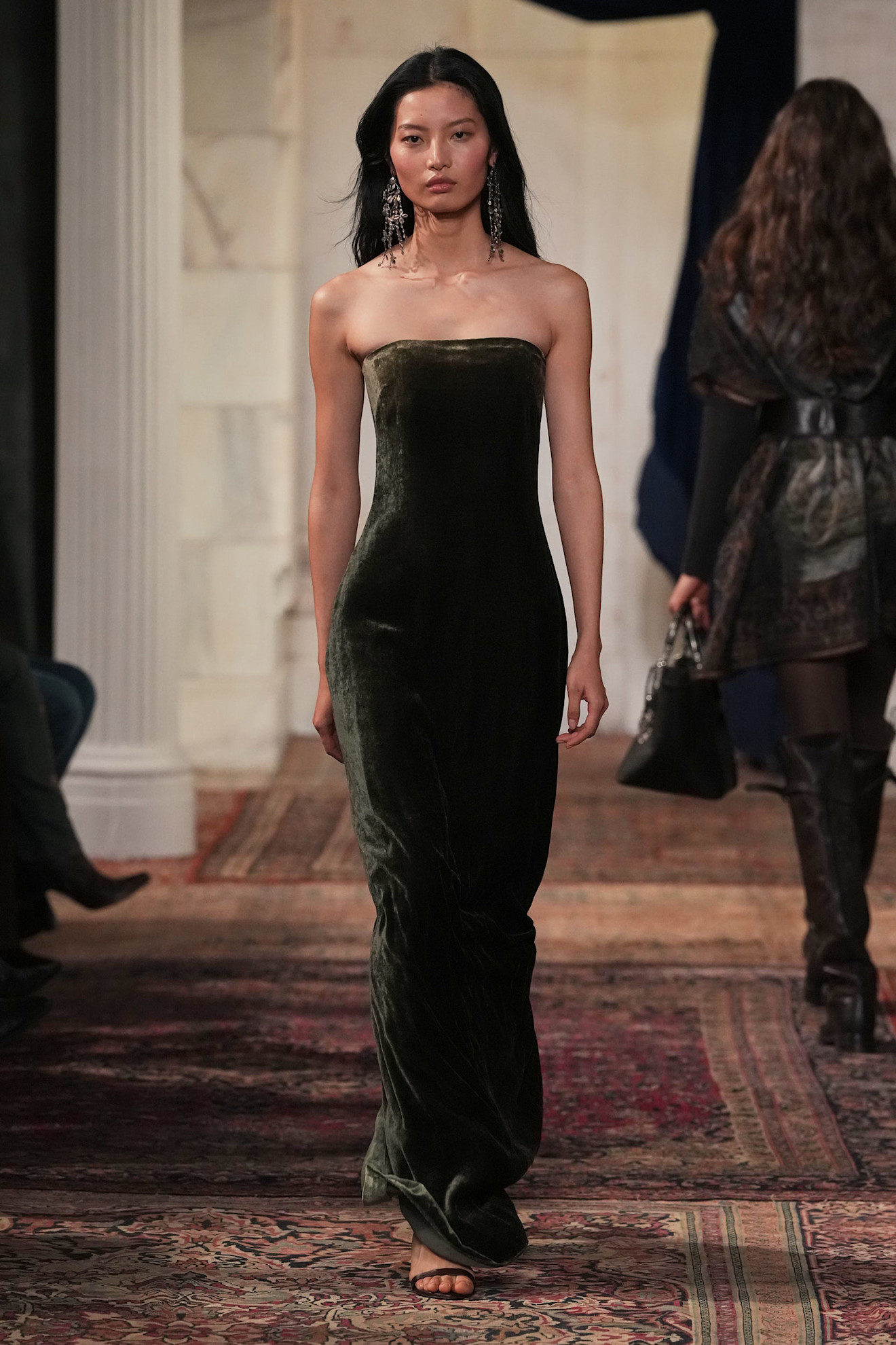 models walk the Ralph Lauren Fall 2026 runway