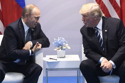 President Trump and Vladimir Putin