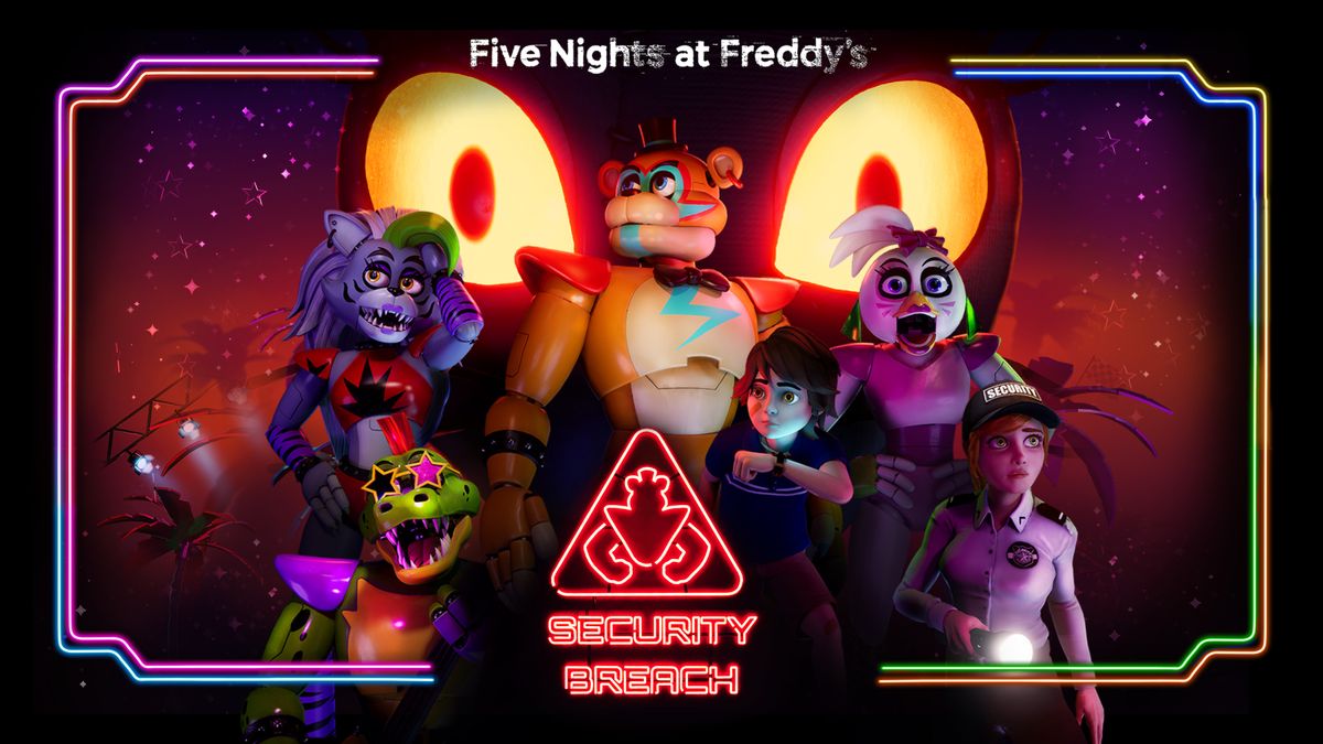 FNAF Security Breach PC Game On Mobile Smartphone - Android