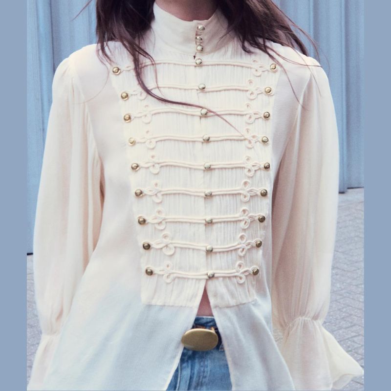 military inspired shirt