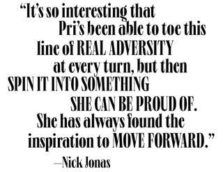 Nick Jonas quote about Priyanka Chopra Jonas