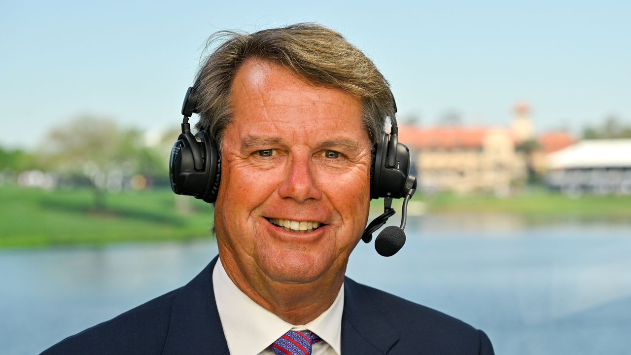 Paul Azinger broadcasting for NBC