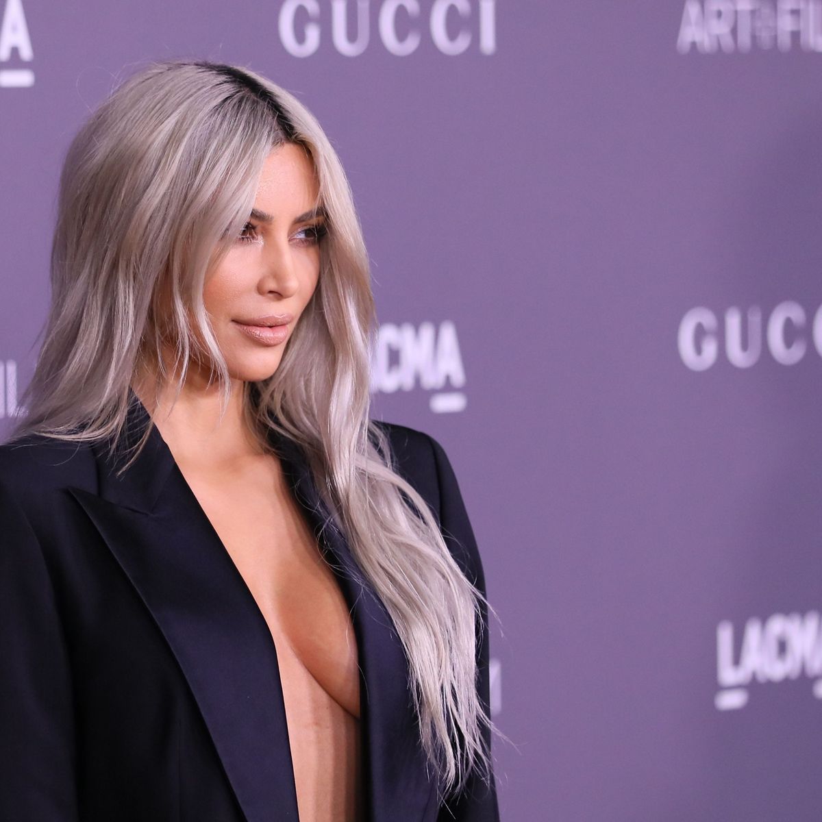 Kim Kardashian Wears Skin-Tight Bodysuit After Revealing 21 Pound