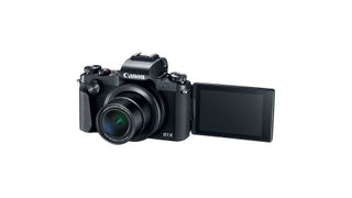 Canon PowerShot G1 X Mark III on white background