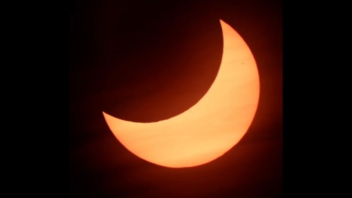 Partial solar eclipse