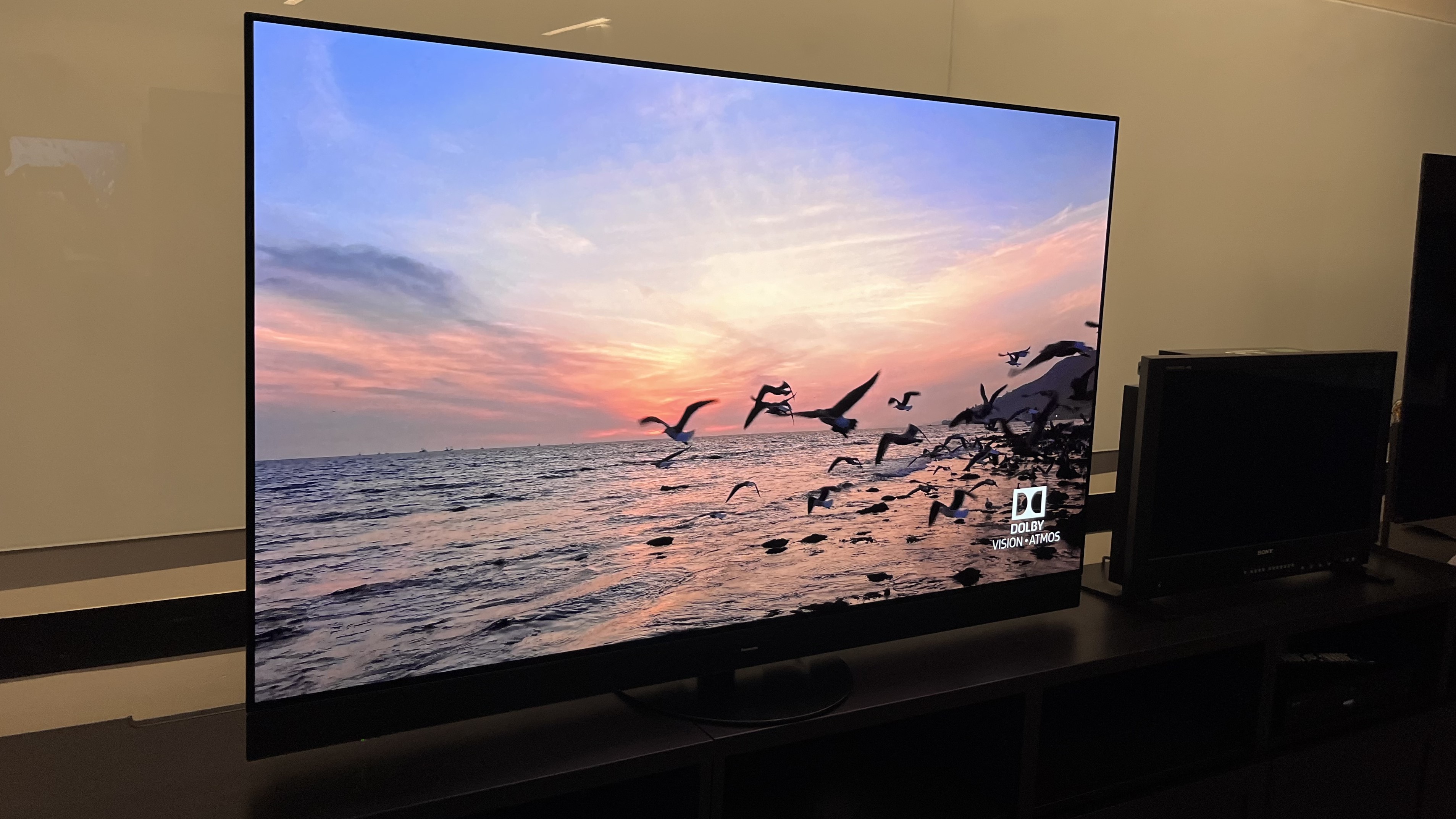 Panasonic Z95A OLED TV on table