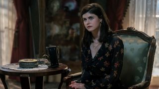 Alexandra Daddario as Rowan Fielding in Mayfair Witches