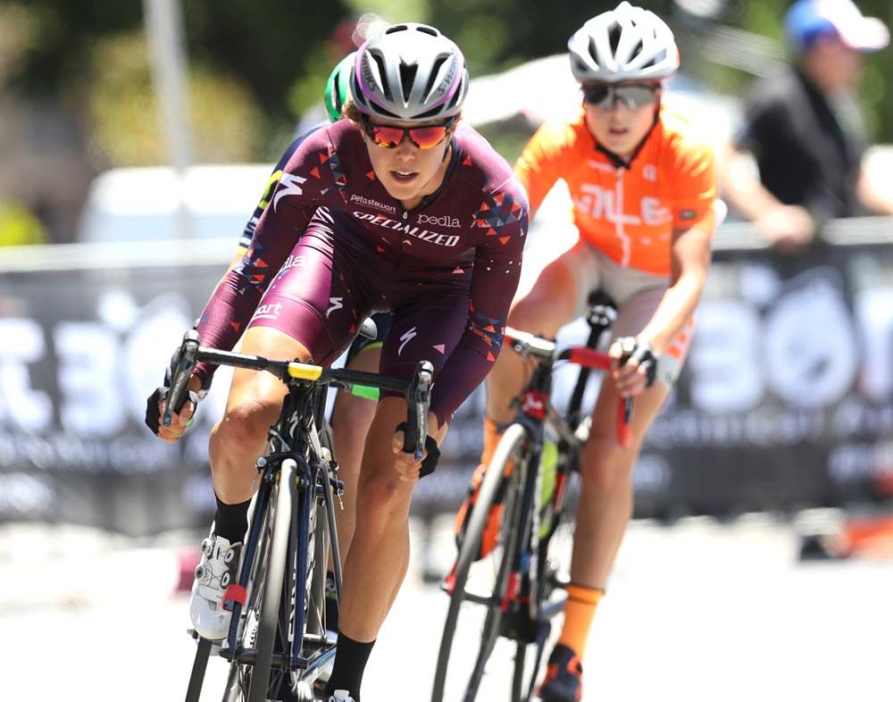 The break of the day was kept in check by Ale' Cycling