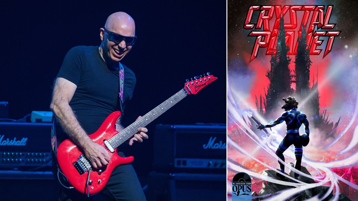 Joe Satriani performing live