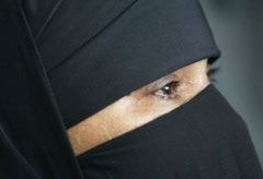 Woman wearing hijab