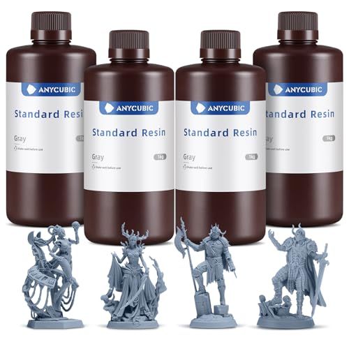 Anycubic 3D Printer Resin Bundle (4 Pack)