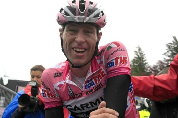 Ryder Hesjedal (Garmin - Barracuda) lost the maglia rosa