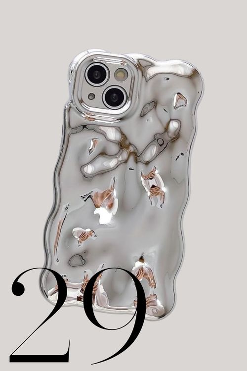 Bubble Shape Shockproof Case in Chrome