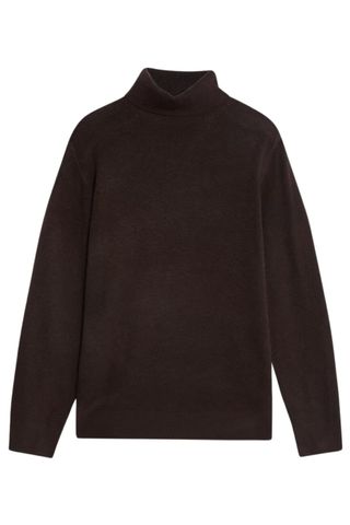 M&S Air-Yarn Roll Neck Jumper