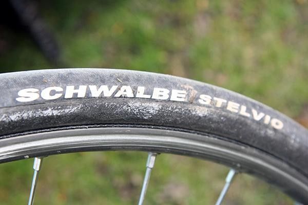 Schwalbe Stelvio tubulars.
