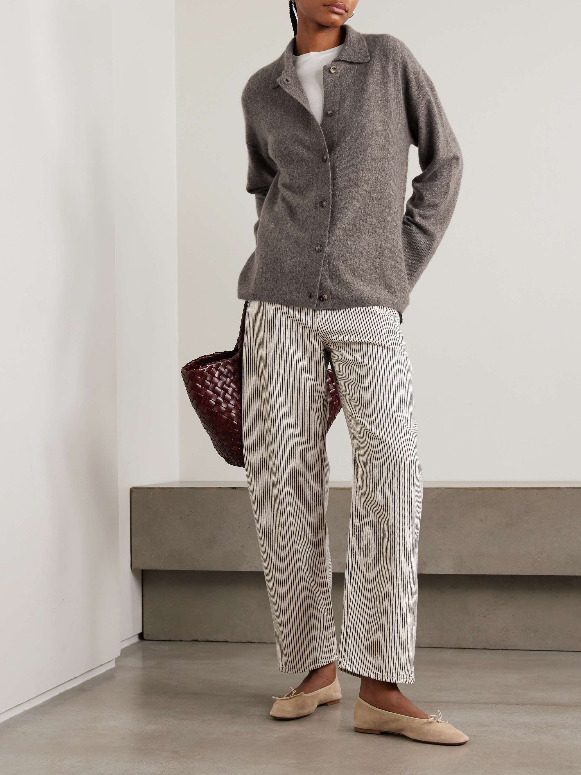 Meredith Cashmere and Silk-Blend Cardigan