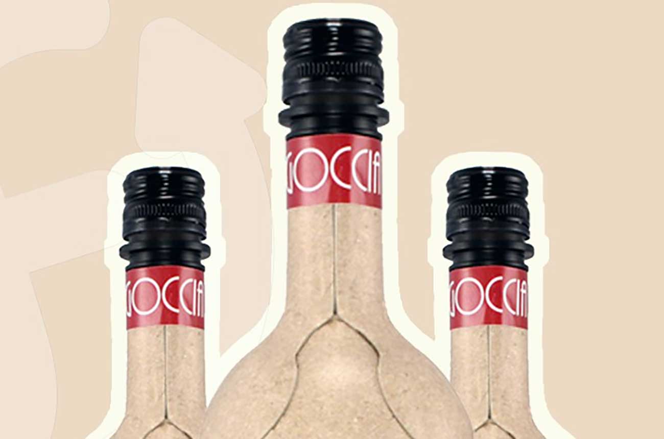 paper wine bottle