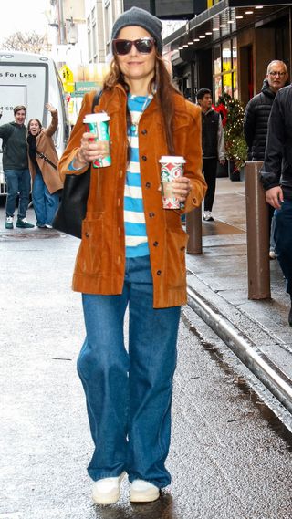 Katie Holmes on December 29, 2024 in New York City