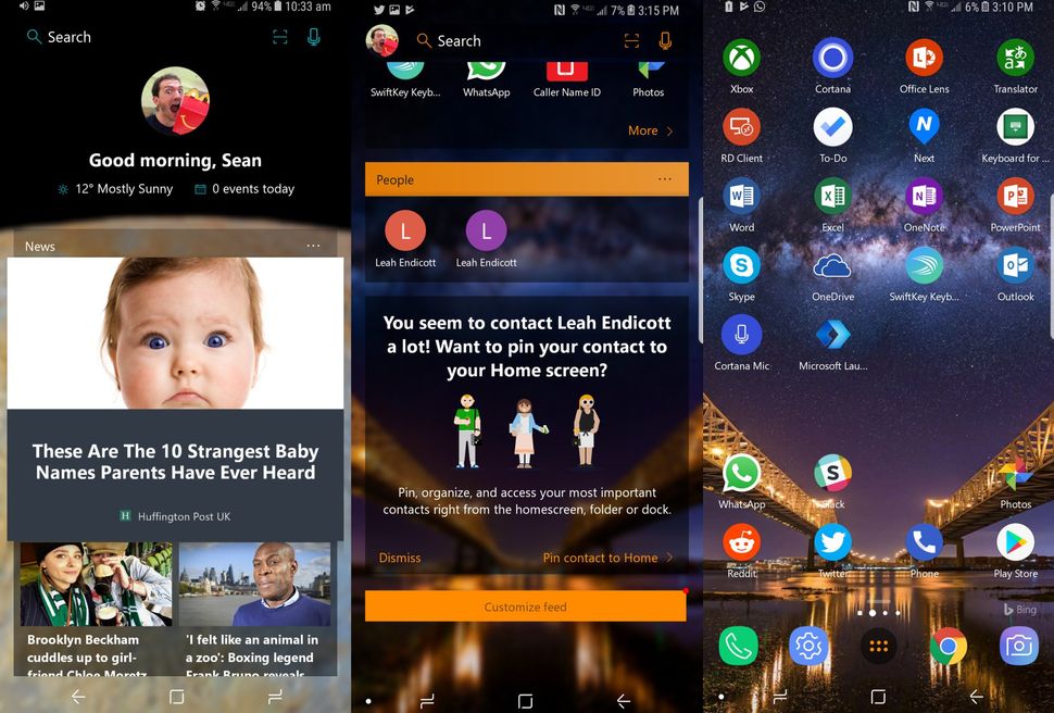 Microsoft Launcher Delivers A Beautiful Android Experience | Windows ...