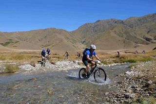 The Icebreaker takes riders on a marathon through the Central Otago Highlands.