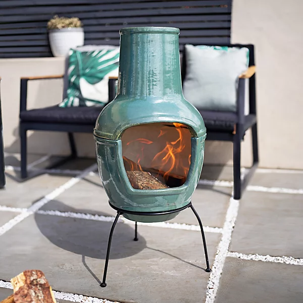 B&amp;amp;Q, La Hacienda Trentham Clay Chiminea