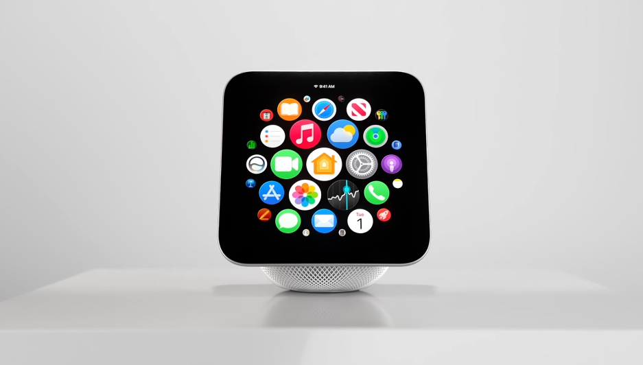 Apple HomePad render