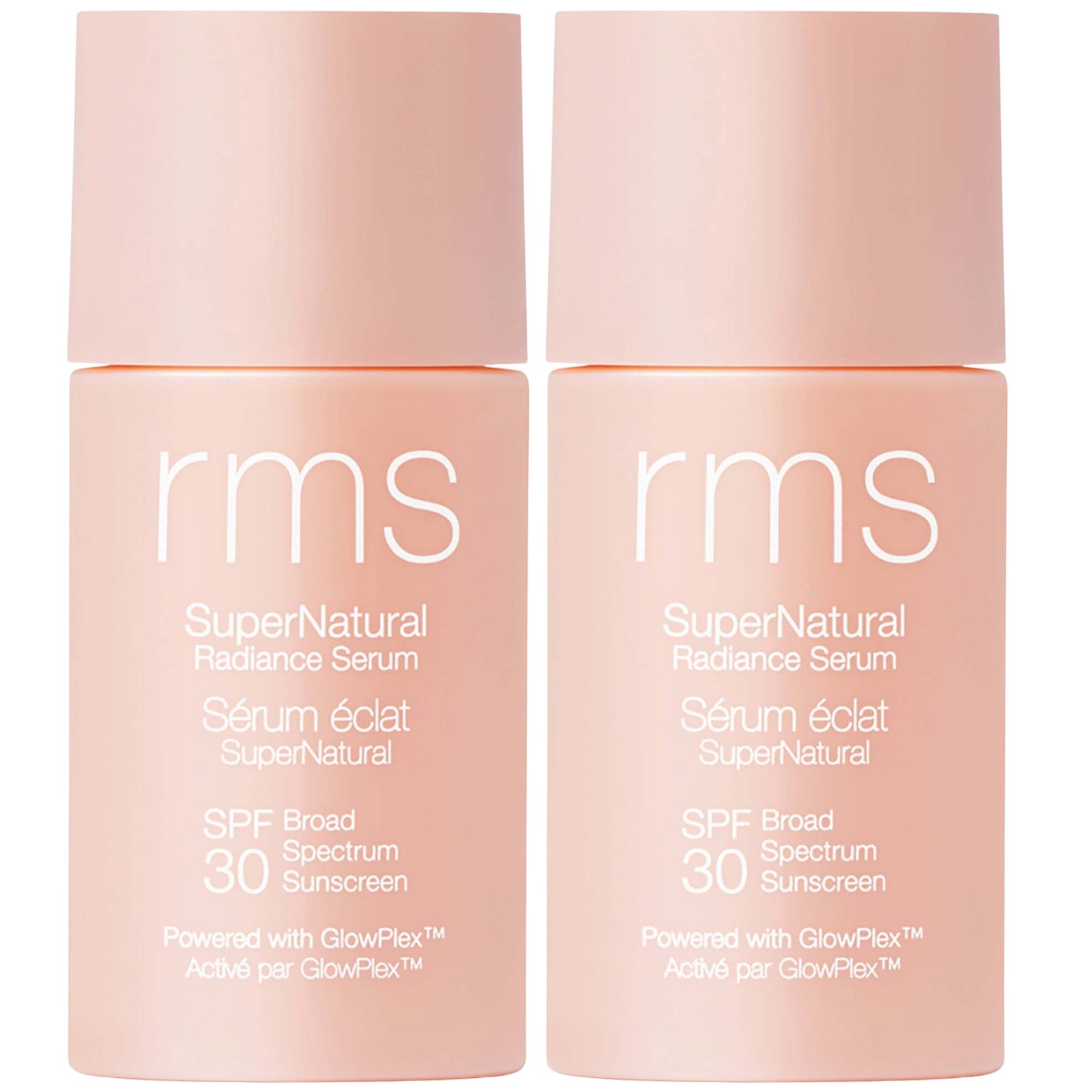 Rms Beauty Supernatural Radiance Serum Broad Spectrum Spf 30 Sunscreen Duo (worth $98) Light Aura