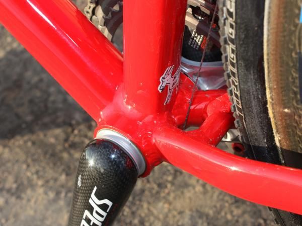 The oversized BB30-compatible bottom bracket shell houses Specialized's own carbon crankset.