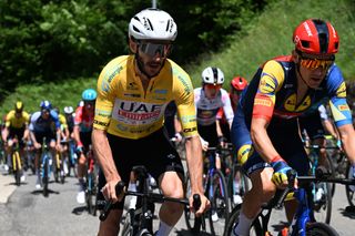 2024 Tour de Suisse stage 5: race leader Adam Yates (UAE Team Emirates)