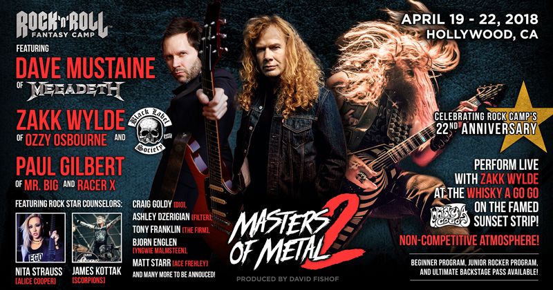 Rock and Roll Fantasy Camp Announces 2018 Events | Guitar World