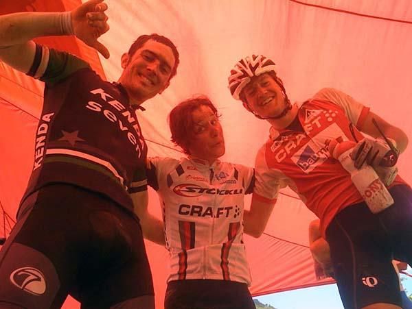 Swiss Miss Renata Bucher and teammate Simon