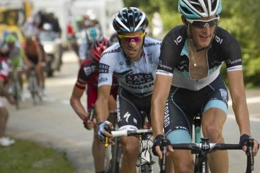 Alberto Contador was watchful on the final climb.