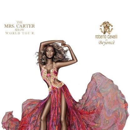 beyonce roberto cavalli sketch